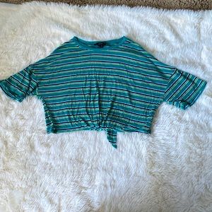 Striped Corp Top